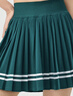 超級安踏速干網(wǎng)球半裙丨女士夏季雙層百褶防走光運動(dòng)短裙半身裙 【防走光內襯】森墨綠7210U-4 L /女170 曬單實(shí)拍圖