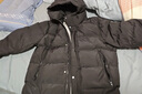雪中飛高充絨連帽羽絨服男士冬季戶(hù)外出勤休閑三層保暖防寒科技羽絨外套 黑色 L (175) 曬單實(shí)拍圖