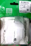 施耐德開(kāi)關(guān)插座面板 境尚系列芙蕾白色 86型墻壁電源插座 自復位開(kāi)關(guān) 五孔帶感應小夜燈 曬單實(shí)拍圖