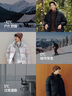 森馬（Semir）輕松羽絨|羽絨服男三防外套發(fā)熱面包服冬2025抗靜電109725113101 曬單實(shí)拍圖
