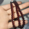 石玥珠寶收藏級5mm酒紅石榴石手鏈項(xiàng)鏈轉(zhuǎn)運(yùn)珠天然手串男女士款 水晶瑪瑙 曬單實(shí)拍圖