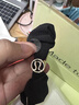 lululemon丨Uplifting 女士帶徽標發(fā)圈 LW9FDGS 黑色 O/S 曬單實(shí)拍圖