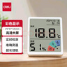 得力（deli）電子溫濕度計(jì)時(shí)鐘日期舒適度 室內(nèi)辦公家用嬰兒房壁掛桌面 LE511 曬單實(shí)拍圖