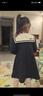 巴拉巴拉童裝女童連衣裙2024秋裝學(xué)院風(fēng)小童寶寶翻領(lǐng)兒童裙子208324111008 曬單實(shí)拍圖