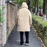 GXG男裝保暖長(cháng)款羽絨服男休閑外套24冬新品 卡其色 195/XXXXL 曬單實(shí)拍圖