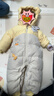 巴拉巴拉童裝嬰兒羽絨服連體衣2025寶寶冬裝加厚哈衣爬服萌趣208425120214 曬單實(shí)拍圖