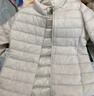 優(yōu)衣庫女裝高級輕型羽絨茄克/輕暖便攜保暖新款478572 469869 478572/01乳白色 M 曬單實(shí)拍圖