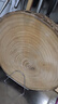 陳州 銀杏木砧板實(shí)木菜板整木家用案板泰興白果樹(shù)菜板原木刀板圓菜墩 【42*5cm】帶皮自然圓 小板 曬單實(shí)拍圖