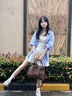 迪士尼包包女款2025新款斜挎年輕女包女士大容量通勤托特包生日禮物 美拉德復古托特包+小熊掛件 曬單實(shí)拍圖