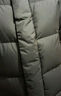 三彩冬款極光系列95鵝絨服長(cháng)款羽絨服防水機能風(fēng)被子服女 烏黑色 XL 170/92A 曬單實(shí)拍圖