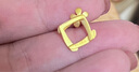 周生生黃金吊墜 花枝足金掛墜不含素鏈 你在心間 29132P計價(jià) 1.6克 曬單實(shí)拍圖