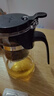 金灶（KAMJOVE）K-201飄逸杯泡茶器茶水分離過(guò)濾壺耐熱玻璃沖茶器彈壓玻璃茶壺 K-201 【500mL】 曬單實(shí)拍圖