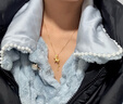 周大生黃金項鏈古法馬上有錢(qián)項鏈好運自帶送女友媽媽紀念日情人節禮物 約6.2g 曬單實(shí)拍圖