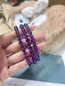 福進(jìn)家烏拉圭8A級紫水晶108顆手串女多圈紫色水晶手鏈轉運珠送女友禮物 8A級紫水晶108顆手串-6MM 曬單實(shí)拍圖