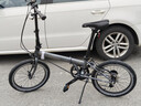 大行（DAHON）折疊自行車(chē)20英寸8級變速經(jīng)典P8單車(chē)KBC083 消光灰經(jīng)典版--京倉 曬單實(shí)拍圖