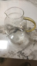 格娜斯（CRISTALGLASS）家用耐高溫大容量玻璃涼水壺白開(kāi)水杯客廳裝水電陶爐茶壺扎壺套裝 加厚墩墩茶壺【相思木蓋】 2200ml 曬單實(shí)拍圖
