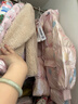 MiniPeace太平鳥(niǎo)童裝冬女童羽絨服FBACE4C59 欣喜粉 140cm 曬單實(shí)拍圖