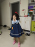 G.DUCKKIDS朱迪兔子警官衣服女童連衣裙洛麗塔公主裙兒童表演服女孩生日禮物 朱迪兔子警官裙子 130 尺碼7~8歲【120-130cm】cm 曬單實(shí)拍圖
