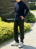 愛(ài)步（ECCO）休閑板鞋男 25年秋季新款簡(jiǎn)約拼色休閑鞋運動(dòng)男鞋 街頭球鞋539834 灰白色/白色53983450153 41 曬單實(shí)拍圖