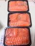 新疆三文魚(yú) 刺身新鮮中段 現切生魚(yú)片國產(chǎn)去皮切片精選400g 海鮮 順豐，切片發(fā)貨 1200g 曬單實(shí)拍圖