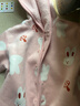 迷你巴拉巴拉嬰兒連體衣棉服外出幼兒衣服保暖雙面絨兩面穿外套2025冬新款 紅白色調00361 80cm 曬單實(shí)拍圖