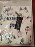 羅蒙（ROMON）2025夏裝新款獨特漂亮小衫法式高端超好看氣質白色碎花雪紡襯衫 花色 S 【建議80-95斤】 曬單實拍圖