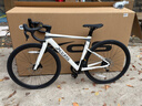 喜德盛公路自行車(chē)2025款AD300油碟UCI車(chē)架2x10速中空一體牙盤(pán)桶軸破風(fēng)車(chē) 白蛇 510mm（適合身高170-180cm） 曬單實(shí)拍圖