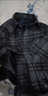 皮爾卡丹（pierre cardin）冬季高檔羊毛保暖襯衫男士加絨特厚中年格子爸爸裝一體絨大碼襯衣 Y-01 XL 41 建議140-150斤 曬單實(shí)拍圖