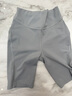 蕉下（beneunder）打底褲女鯊魚(yú)褲戶(hù)外運動(dòng)褲夏季防曬透短褲高腰收腹 戶(hù)外褲/北歐灰 M 160/90 曬單實(shí)拍圖