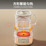 九陽(yáng)（Joyoung）凈萃養生壺迷你家用全玻璃煮茶器 輕音燉煮 1L辦公室0金屬0膠水恒溫燒水壺 WY103 曬單實(shí)拍圖