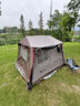 牧高笛（MOBIGARDEN）假日山居5.9 戶(hù)外露營(yíng)屋型大空間防雨防曬速開(kāi)帳篷 【黑膠版】假日山居5.9/松露棕 曬單實(shí)拍圖