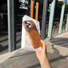 鯨咖適用蘋(píng)果17promax手機殼油蠟皮iPhone17pro新款磁吸按鍵全包防摔保護套ip17Air簡(jiǎn)約商務(wù)高級感奢華 【雅典棕】油蠟紋-邊框按鍵全包 iPhone 17 Pro Max 曬單實(shí)拍圖