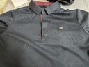 啄木鳥(niǎo)100純棉長(cháng)袖t恤男士純色春秋薄款翻領(lǐng)內搭休閑體恤上衣打底polo衫 5518灰色 XL 175135-150斤穿 曬單實(shí)拍圖