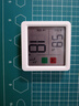 得力（deli）室內電子溫濕度計/表辦公家用壁掛桌面嬰兒房辦公用品兒童老人生日禮物 表情顯示LE523PRO 白 曬單實(shí)拍圖