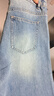 森馬（Semir）森柔牛仔|商場同款牛仔褲女長褲2025春季直筒褲潮流103125124013A 曬單實拍圖