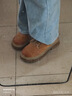駱駝（CAMEL）【山丘】經(jīng)典大黃靴戶(hù)外工裝馬丁靴 L23W076065R 土黃（絨里） 37 曬單實(shí)拍圖