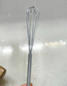 walfos不銹鋼線(xiàn)迷你打蛋器手動(dòng)蛋糕蛋清打發(fā)器家用奶油攪拌蛋抽烘焙工具 10英寸 曬單實(shí)拍圖