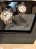 彌枳搖表器機械表轉動(dòng)放置器自動(dòng)轉表器晃表器上弦上鏈手表收納盒家用 【充電插電兩用】2表位-黑色【3檔，開(kāi)蓋自?！?曬單實(shí)拍圖
