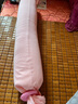 貝初眾糖果枕頭嬰兒安撫枕睡覺(jué)專(zhuān)用神器寶寶長(cháng)條夾腿抱枕新生兒童側睡擋 柔粉色丨大號【0-3歲】食品級EPS顆粒填充 二月鬧防驚跳哄睡拍打蒙氏摟睡神器 曬單實(shí)拍圖
