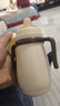 千禧寶貝嬰幼兒保溫杯兒童奶瓶奶嘴1-3歲學(xué)飲杯6個(gè)月以上寶寶水杯水壺外出 保溫奶瓶【加奶嘴+鴨嘴+重力球】送杯套 300ml 曬單實(shí)拍圖