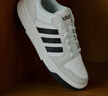 adidas ENTRAP美式校園風(fēng)運動板鞋少年感復(fù)古籃球鞋男女阿迪達斯   白色/黑色/礬土棕   40.5 曬單實拍圖