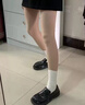 京小米森活絲襪女膚色光腿神器秋冬裸感自然肉色加絨加厚打底褲春秋款連褲襪 自然膚 光腿神器 裸感天鵝絨 均碼 80D秋冬薄款不加絨 【適合20-28℃】 曬單實(shí)拍圖