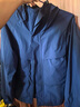 優(yōu)衣庫男裝女裝防風(fēng)連帽外套/夾克戶(hù)外休閑25秋冬新款478231 68 深藍色 M /170/92A 曬單實(shí)拍圖