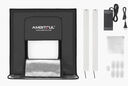 AMBITFUL 80cm四燈套裝攝影棚小型LED棚拍照攝影燈箱產(chǎn)品拍攝道具迷你靜物箱燈柔光箱影棚拍攝臺 曬單實(shí)拍圖