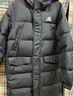 adidas 通勤羽絨服休閑長(cháng)款鴨絨男女秋冬新款阿迪達斯官方輕運動(dòng)   黑色   M 曬單實(shí)拍圖