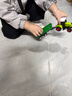 中精質(zhì)造兒童大號農夫車(chē)聯(lián)合收割機玩具拖拉機小麥農用汽車(chē)模型運輸車(chē)男孩 超大號農夫車(chē)+拖掛翻斗車(chē) 可拆卸/部件可動(dòng) 曬單實(shí)拍圖