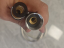 科固（KEGOO）淋浴噴頭花灑軟管4分通用加長(cháng)2米 洗澡蓮蓬頭上水管不銹鋼 K5027 曬單實(shí)拍圖