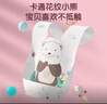 安可新嬰幼兒一次性翻兜圍嘴【90片裝】獨立裝寶寶免洗圍兜口水巾 萌熊 曬單實(shí)拍圖