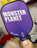 Monsterplanet怪獸星球匹克球球拍 T700碳纖維pickleball室內外比賽USAPA認證 T700碳纖維08款（贈球拍套） 曬單實(shí)拍圖