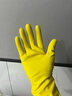 3M橡膠手套 1雙裝中號薄巧型防水防滑家務(wù)清潔手套 廚房洗衣 檸檬黃 曬單實拍圖